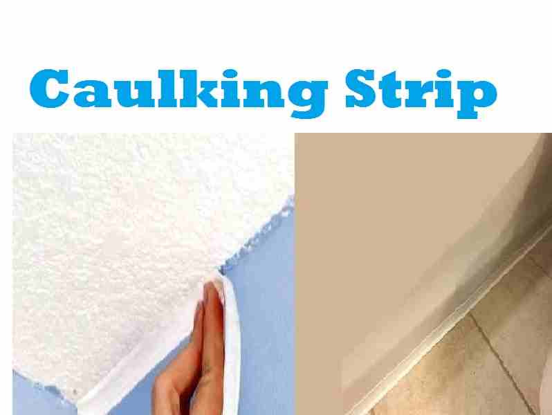 Steps to repair your old house using self adhesive caulking strips