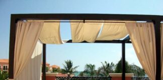 How to choose tiebacks for outdoor curtains