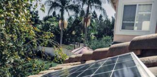 How long can solar batteries store energy for? Solar panel on the roof